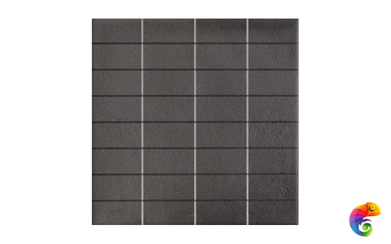 Mutina Керамическая плитка Aurore Charcoal Grid L 20,5x20,5