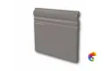 Керамическая плитка Equipe In Metro Skirting Gris Oscuro Brillo 15x15