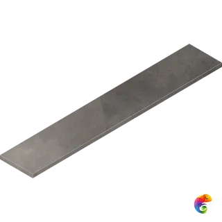 Italon Керамогранитная угловая ступень Millennium Scal. Ang. SX Black 33x160 Nat