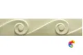 Бордюр Ceramiche Grazia Essenze Onda Felce Craquele 5,5x26