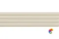 Плитка Equipe Costa Nova Onda Beige Pale Matt 5x20 см