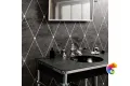 Керамогранит Petracers Ad Maiora Rhombus Platino Nero Matt 50x100