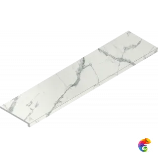 Charme Deluxe Scalino Frontale Invisible 33х120 Cer