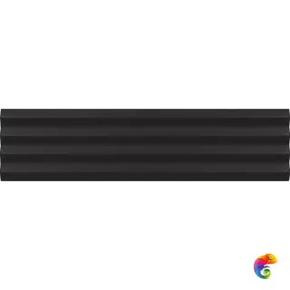 Costa Nova Praia Black Matt 5x20 см