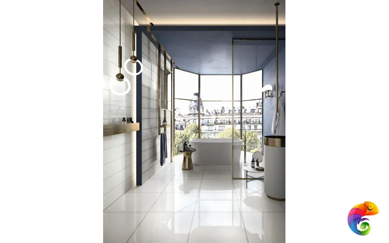 Керамогранит Refin Vetri Fume' Lucido Rett 20x60