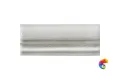 Бордюр Ceramiche Grazia Essenze Bordura Lineare Argento Craquele 5x13