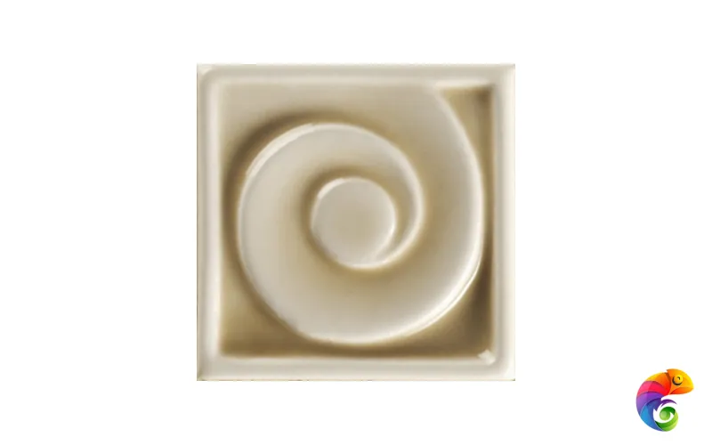 Вставка Ceramiche Grazia Essenze Onda Tozzetto Gelsomino 5,5x5,5