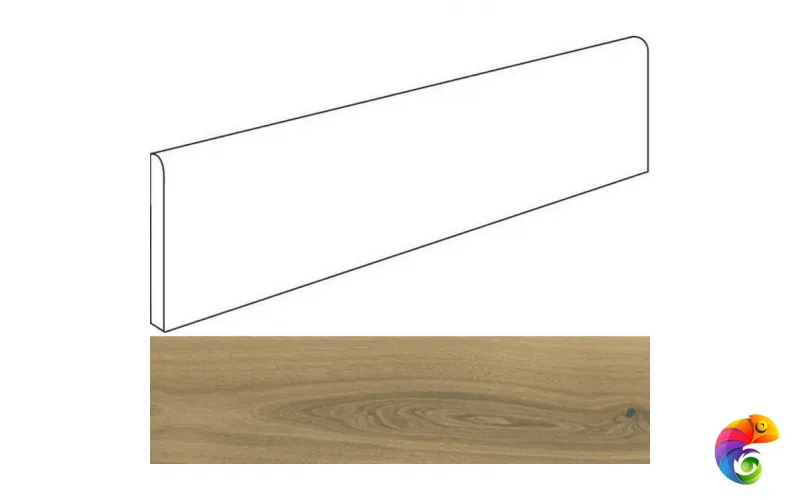 Italon Плинтус из керамогранита Avantgarde Oak 7,2x80 Battiscopa