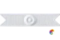 Бордюр Ceramiche Grazia New Classic Urbe Bianco 5,5x26