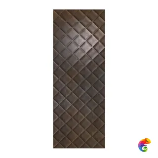 Керамическая плитка Love Ceramic Metallic Chess Carbon Rett 45x120