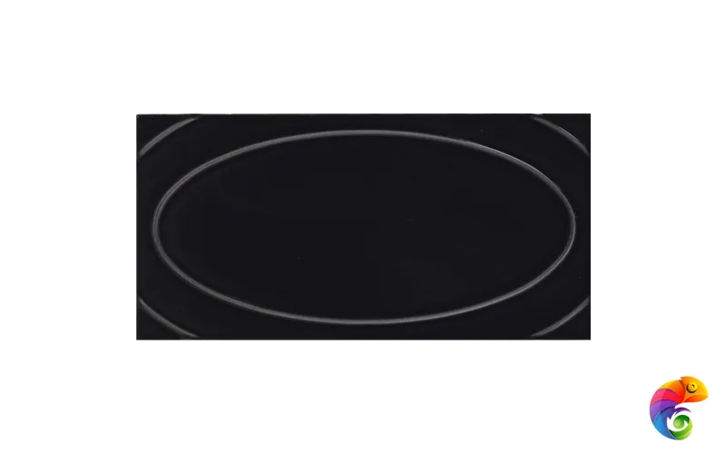 Керамическая плитка Ceramiche Grazia Formae Oval Ebony 13x26
