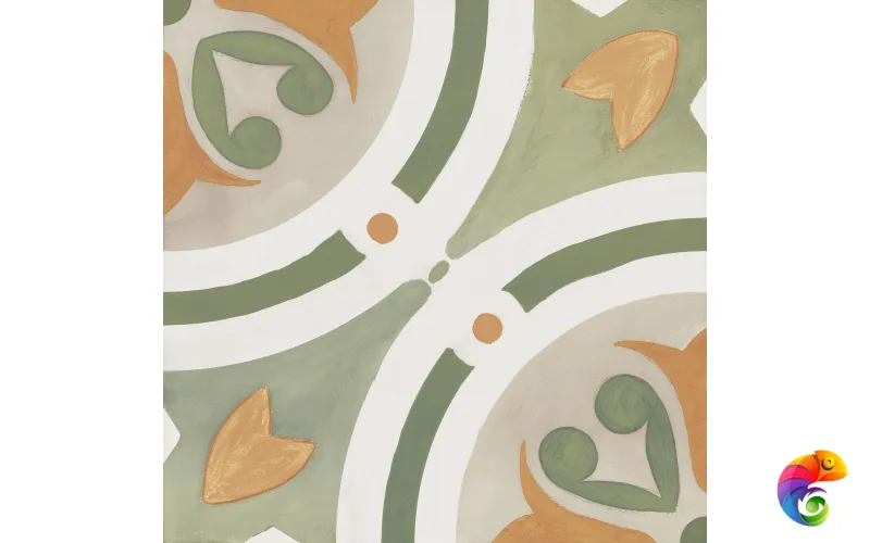 Harmony Керамическая плитка Amber Green SP 22.3x22.3 матовая