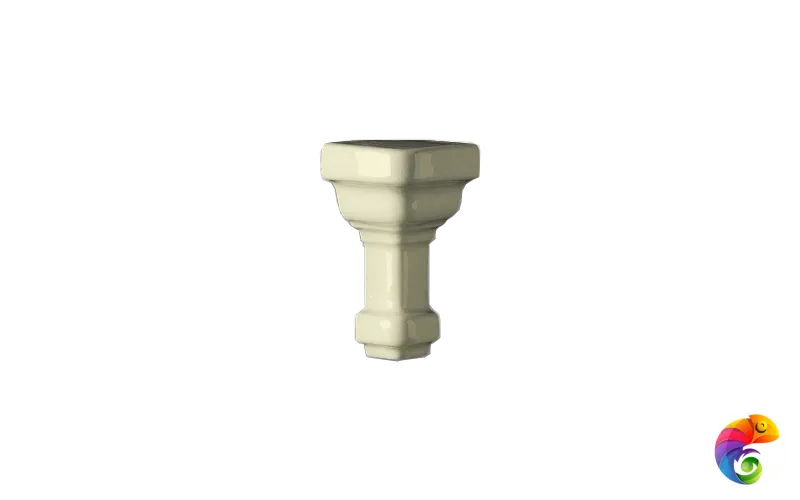 Вставка Ceramiche Grazia Essenze Angolo Esterno Parete Felce Craquele 3x7,5