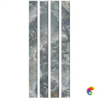 Стеклянный профиль Sicis You Glass  Petroleum 26,2 x 300 x 6 мм