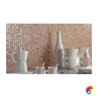 JNJ Стеклянная мозаика 1x1 B59 сетка 318х318