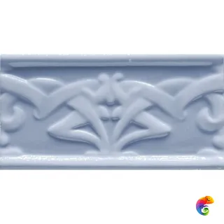Бордюр Ceramiche Grazia Essenze Liberty Genziana 6,5x13