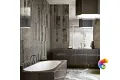Стеклянное панно Sicis Vetrite Diaclasi Fume 178x297