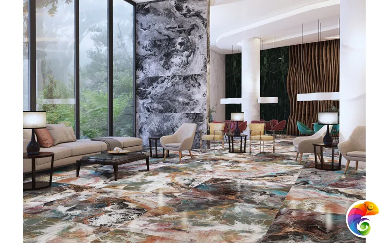 Керамогранит Apavisa Fluid Multicolor Polished 119,3x260