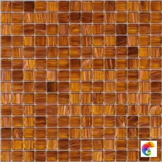 Rose Mosaic Стеклянная мозаика 2x2 GA34 сетка 327x327