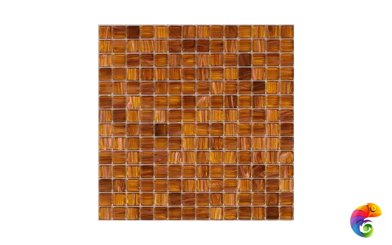 Rose Mosaic Стеклянная мозаика 2x2 GA34 сетка 327x327