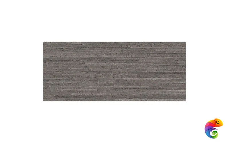 Ergon Керамогранит Portland Stone Decoro Lines Anthracite 60x120х0,9 Nat