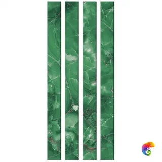 Стеклянный профиль Sicis You Glass  Emerald 26,2 x 300 x 6 мм