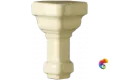 Вставка Ceramiche Grazia Essenze Angolo Esterno Parete Magnolia Craquele 3x7,5