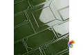 Керамическая плитка Etruria Design Art Deco Vectorframe C Emerald Green (Craquelè) 1&
