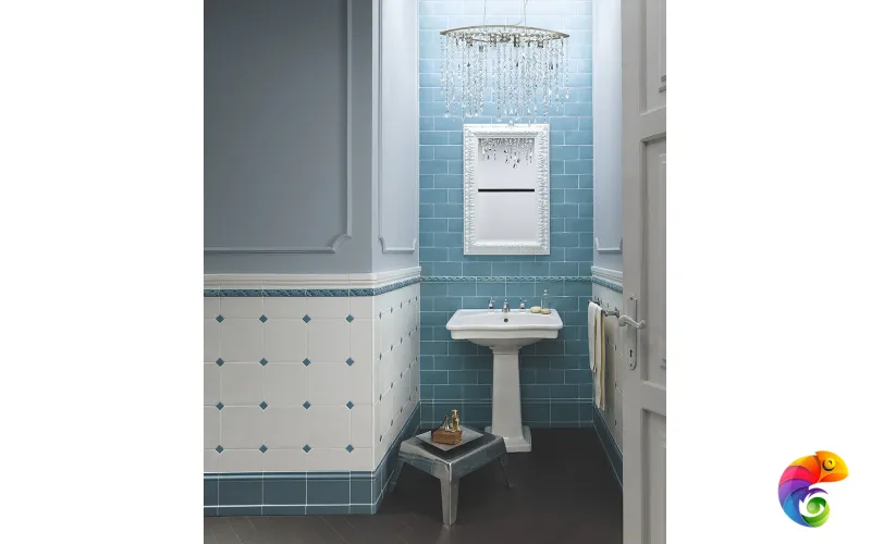 Бордюр Ceramiche Grazia Amarcord Igea Pavone Matt 2x20