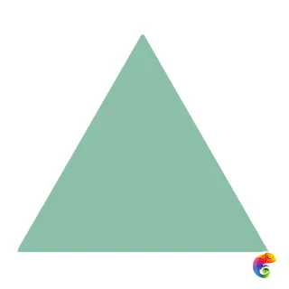 Керамическая плитка Petracers Triangolo Fondo VERDE 17x17