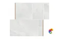 Керамогранит Refin Stardust Milk Mosaico Soft Rett 37,5x37,5