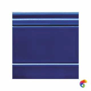 Плинтус Ceramiche Grazia Epoque Zoccolo Diamantato Cobalt Craquele 20x20