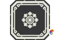 Керамическая плитка Ceramiche Grazia Old England Ottagono Black Dover 20x20