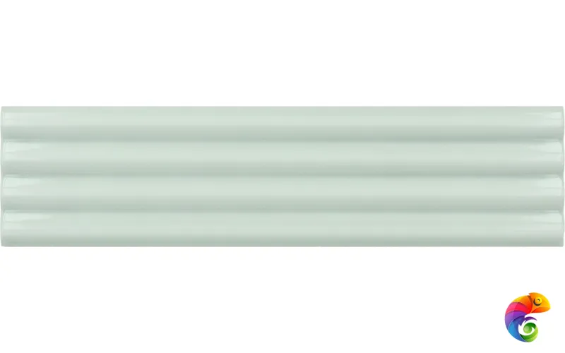 Плитка Equipe Costa Nova Onda Aloe Glossy 5x20 см