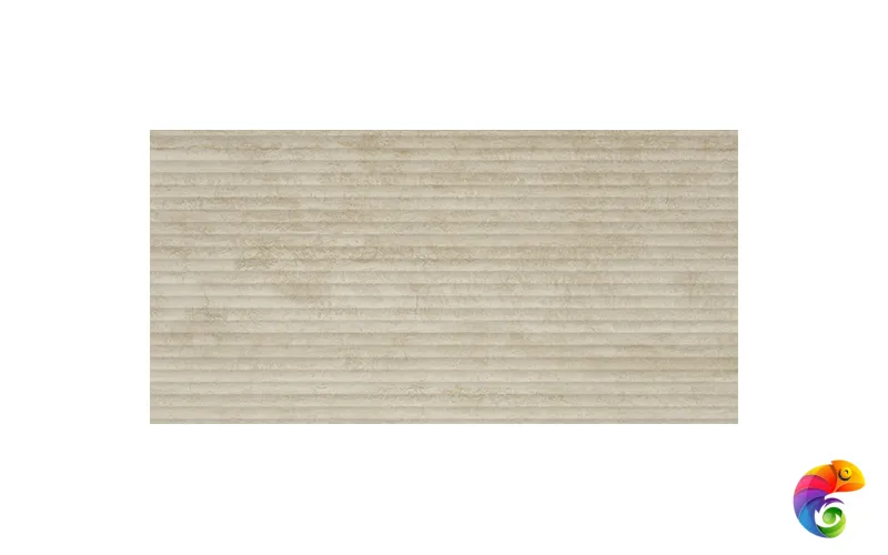 Refin Керамогранит Reliefs Prestigio Travertino Dorico Beige R 60x120