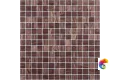 Rose Mosaic Стеклянная мозаика 2x2 G43(5) сетка 322x322