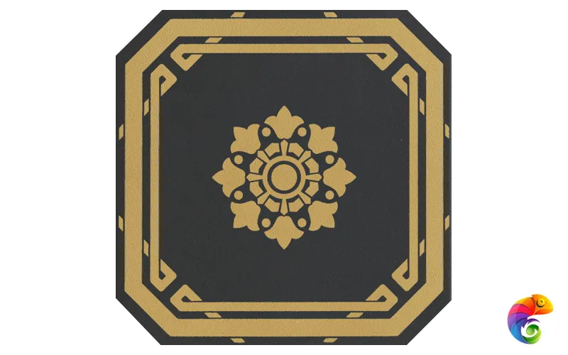 Керамическая плитка Ceramiche Grazia Old England Ottagono Black Leeds 20x20