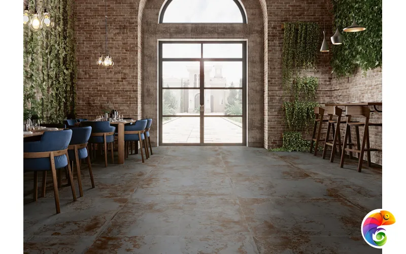 Керамогранит Apavisa Zinc Black Natural 119,3x260