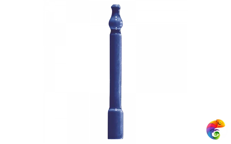 Вставка Ceramiche Grazia Epoque Angolo Zoccolo Diamantato Cobalt Craquele 2x20