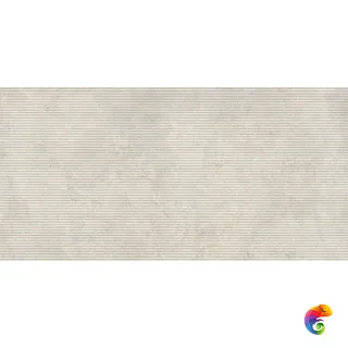 Refin Керамогранит Reliefs Etherea Stripe Ivory R 60x120