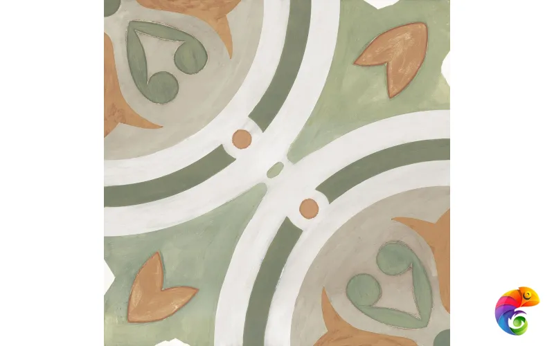 Harmony Керамическая плитка Amber Green SP 22.3x22.3 матовая