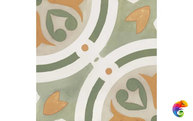 Harmony Керамическая плитка Amber Green SP 22.3x22.3 матовая