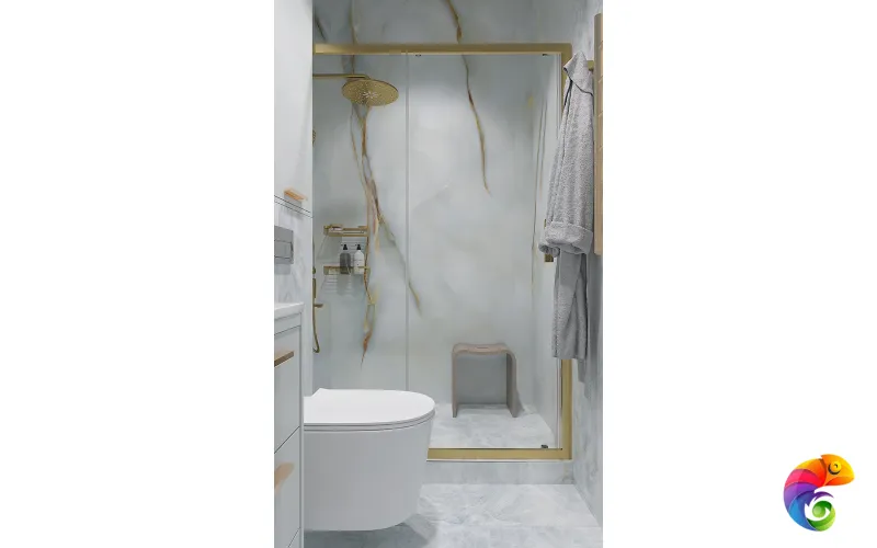 Керамогранит Emil Ceramica Tele di Marmo Precious Crystal Azure Silktech Rett 60x120x0,95