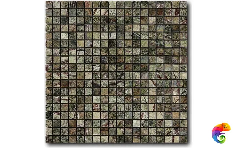 Мозаика ART NATURA Marble Mosaic Rain Forest Green 30,5x30,5
