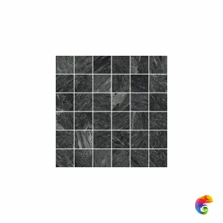 Керамогранит Италон Скайфолл Неро Мозаика Патинированный 30x30