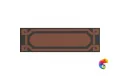 Бордюр Ceramiche Grazia Old England Listello Black Chester 6x20