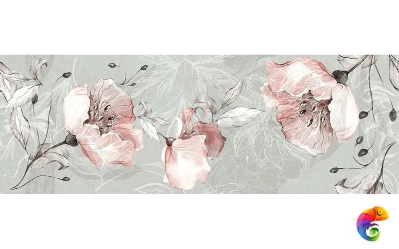 Love Ceramic Tiles Керамогранит Sense Floral 35х100x0,8 Rett