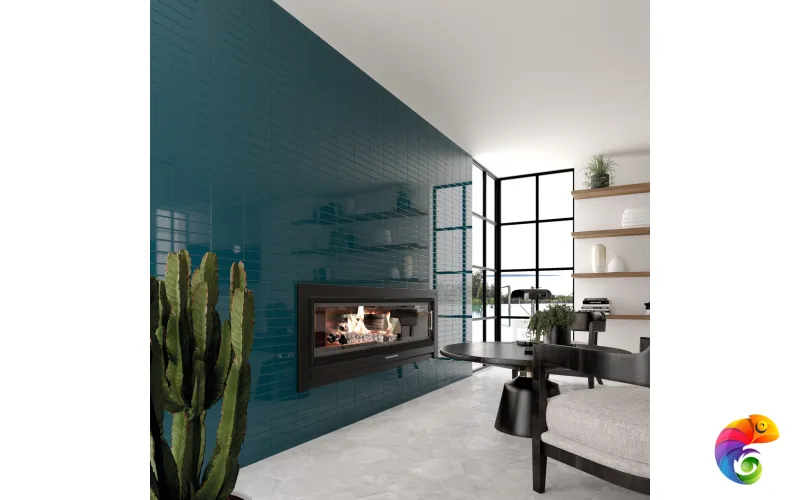 Плитка Equipe Costa Nova Glacier Glossy 5x20 см