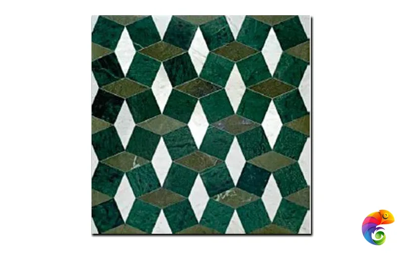 Каменная мозаика Sicis SiciStone Jalisco Green 53,4x55,5