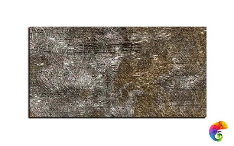 Стеклянная плитка Sicis Vetrite Astrakan Peltro Brown 120x280
